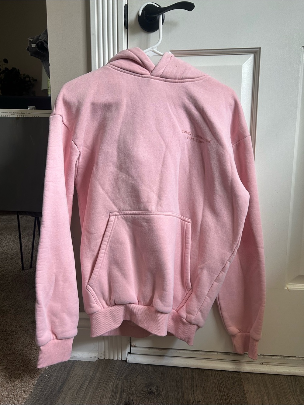 Comfrt Soft Pink Pullover Hoodie